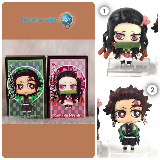 Figuras Tanjiro Y Nezuko Kamado | Demon Slayer