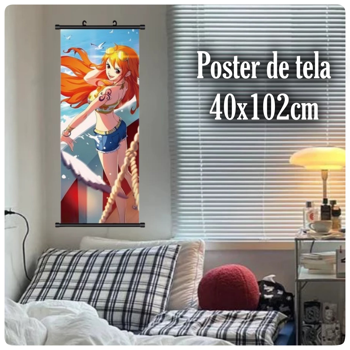 Poster De Tela Nami | One Piece