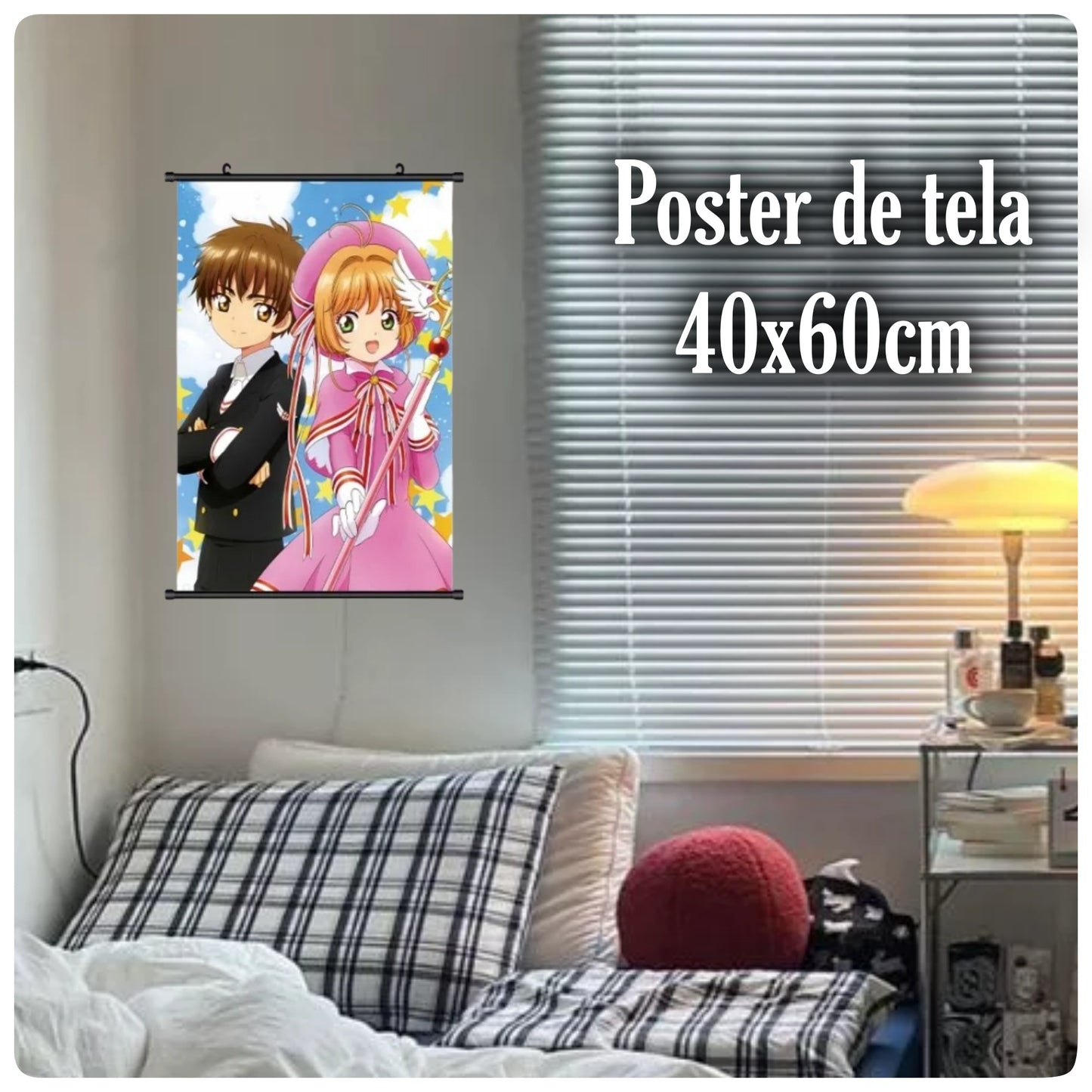 Poster De Tela Sakura Card Captor 01
