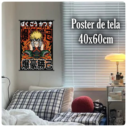 Poster De Tela Bakugo 01 | My Hero Academia