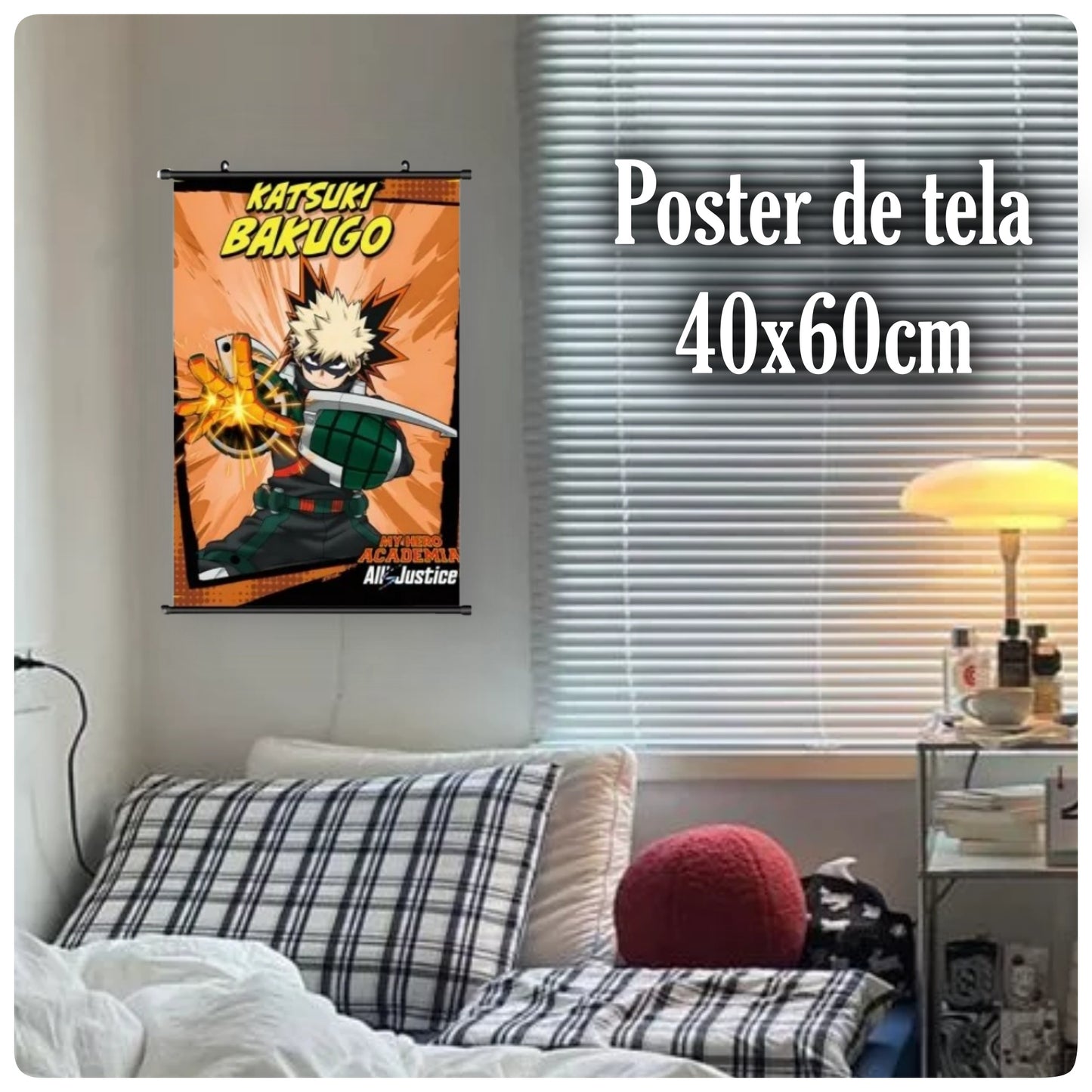 Poster De Tela Bakugo 02 | My Hero Academia