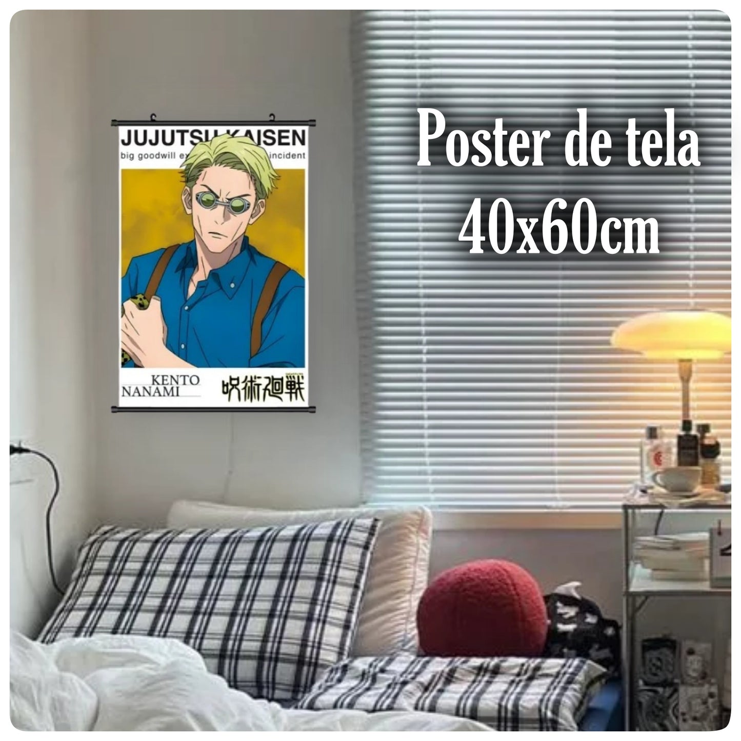 Poster De Tela Kento Nanami | Jujutsu Kaisen
