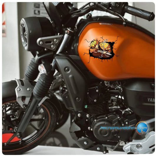 Calcomanía Zenitsu Agatsuma Para Automóvil | Demon Slayer