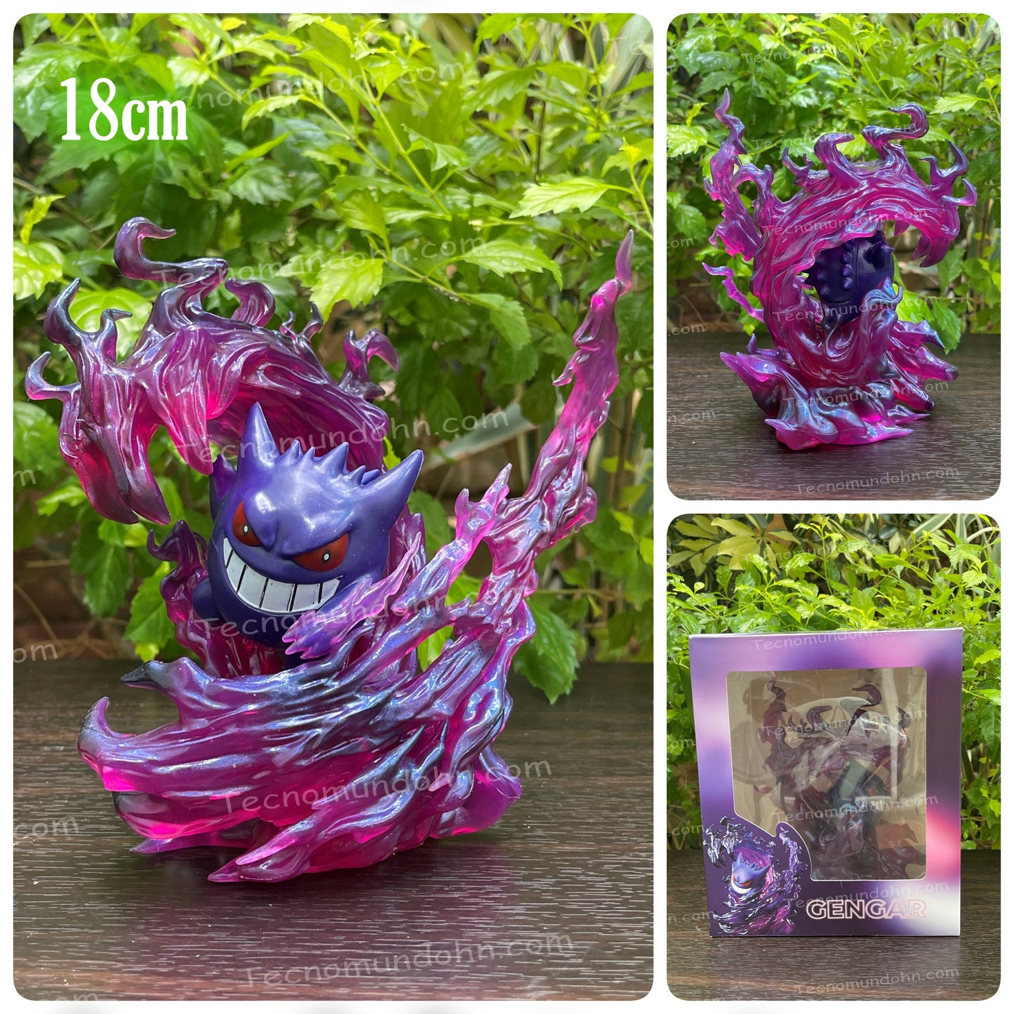 Figura Gengar  "Garra Oscura" 18Cm | Pokémon