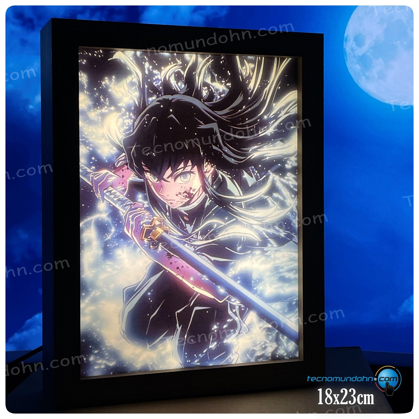 Lámpara Led Tokito | Demon Slayer