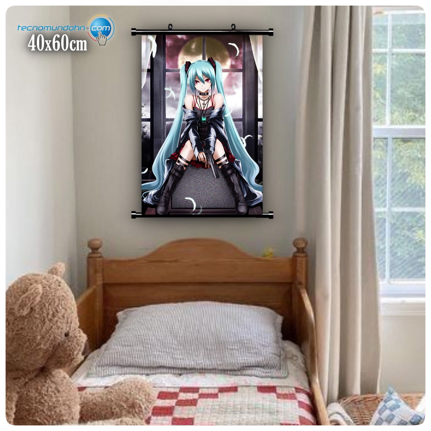 Poster De Tela Hatsune Miku 04