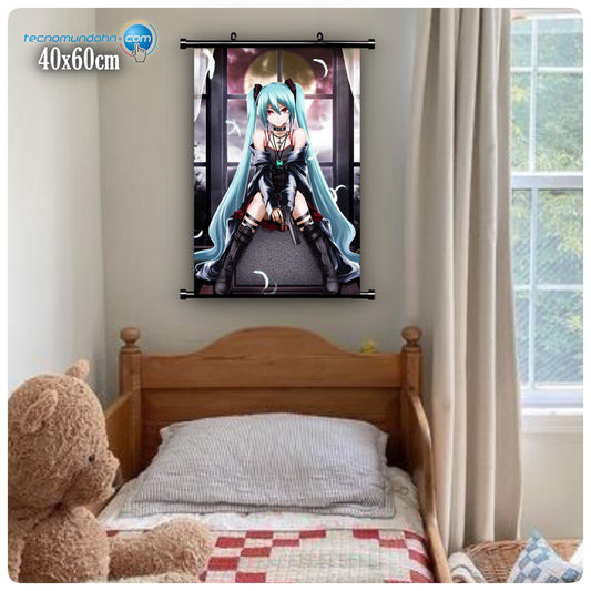 Poster De Tela Hatsune Miku 04