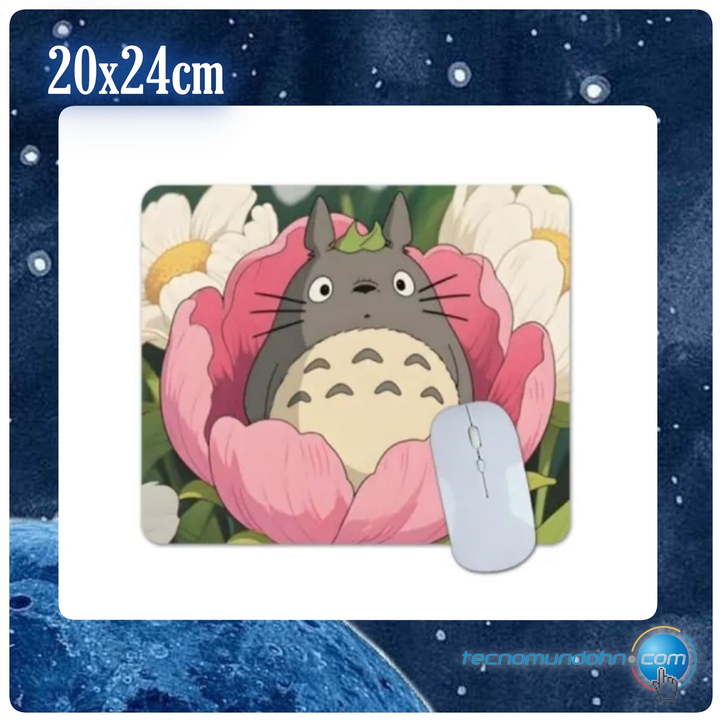 Mouse Pad Totoro 25X30Cm |  Studio Ghibli