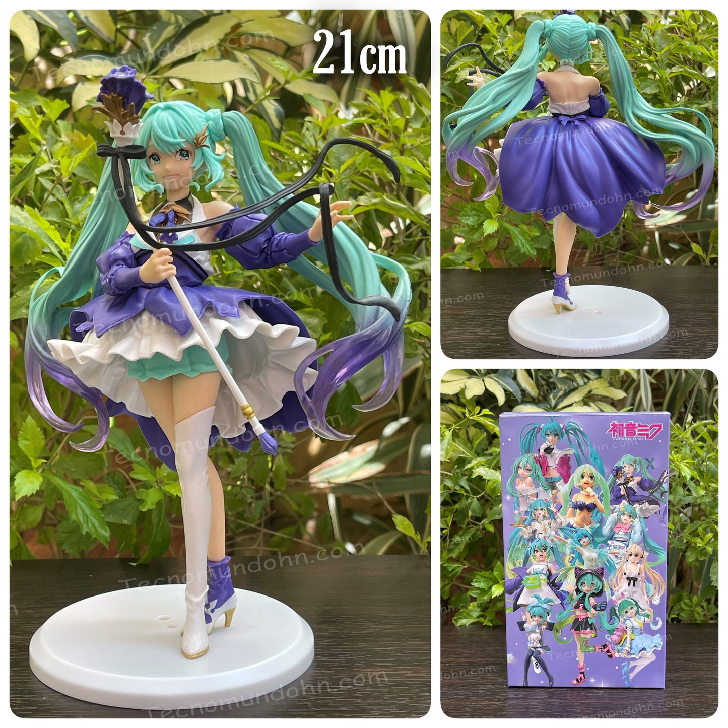 Figura Hatsune Miku  Flower Ver. 21Cm