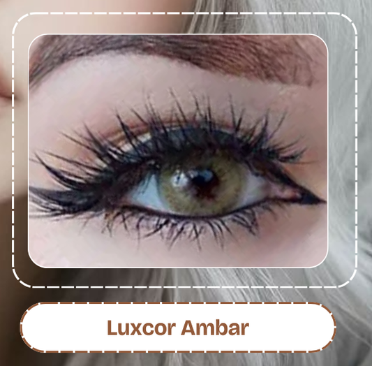 Lente De Contacto Luxcor Amber