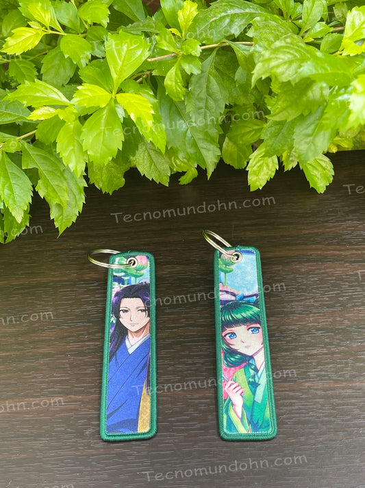 Llavero Bordado Doble Cara The Apothecary Diaries