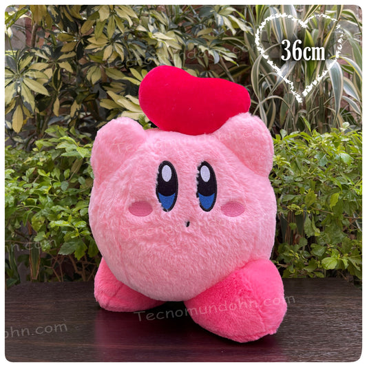 Peluche Kirby Con Corazón 36Cm