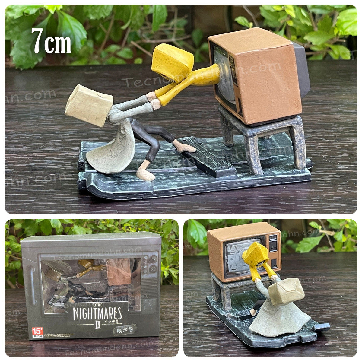 Figura Mono Y Six De Little Nightmares Ii - 7Cm