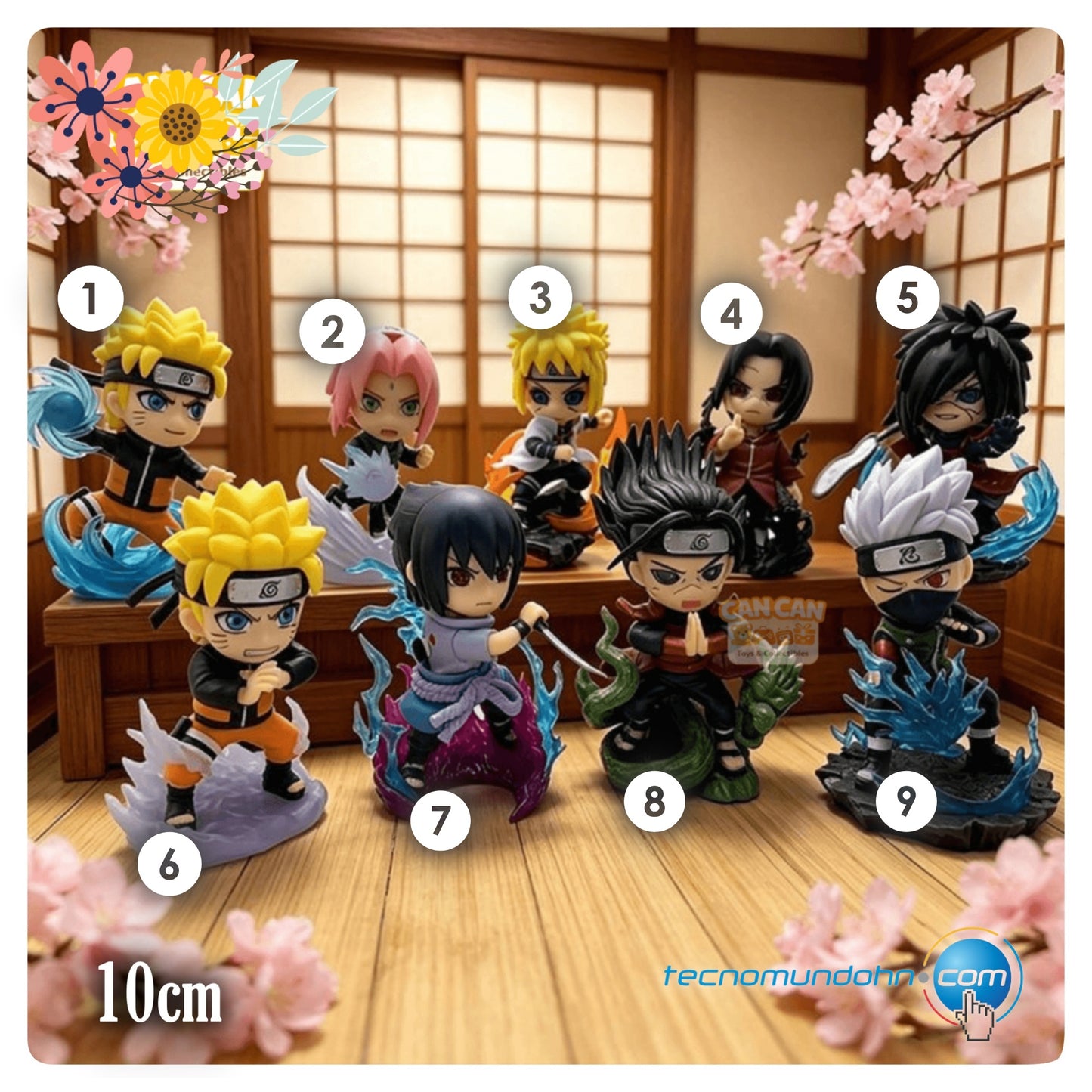 Figuras Naruto Shippuden "Ultimate Battle" | Naruto