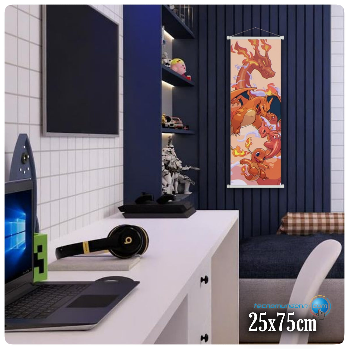 Poster De Tela Charizard | Pokémon