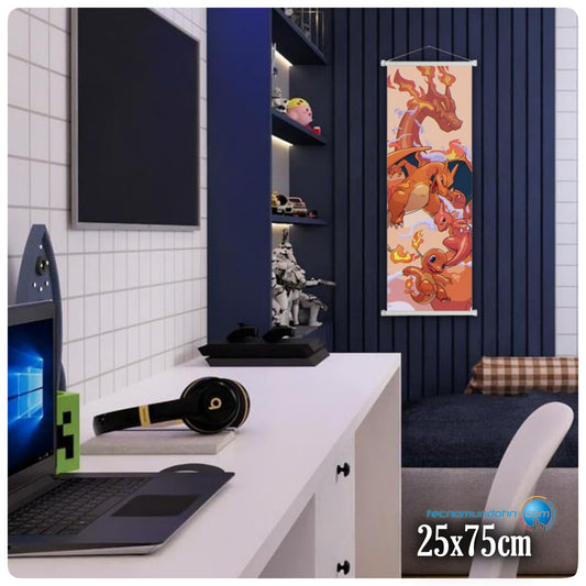Poster De Tela Charizard | Pokémon