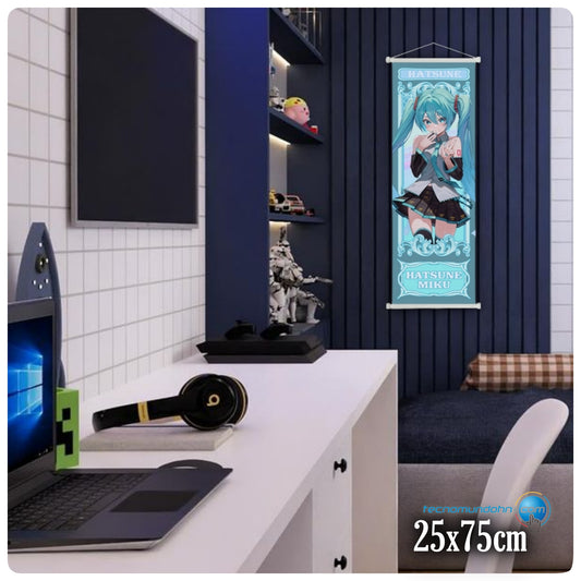 Poster De Tela Hatsune Miku 02