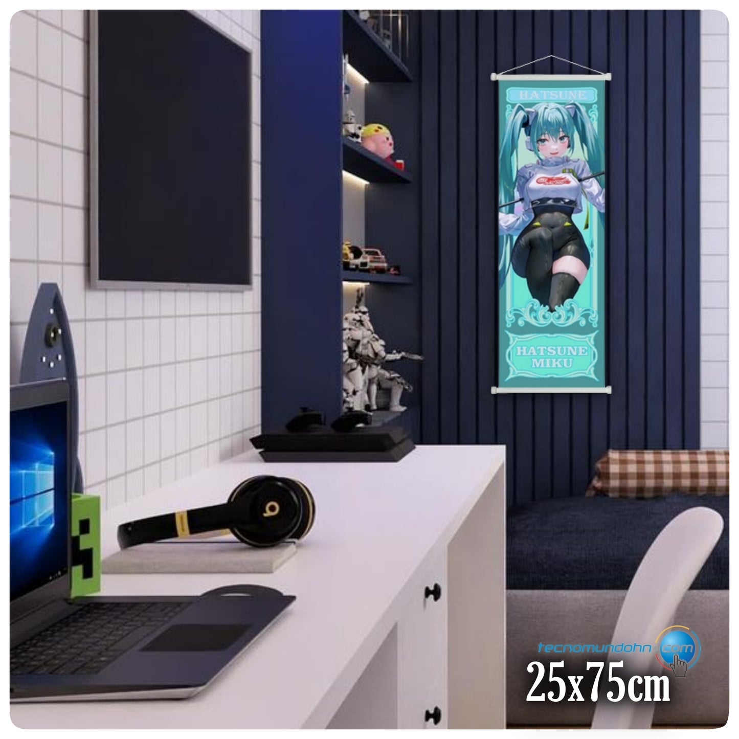 Poster De Tela Hatsune Miku 01