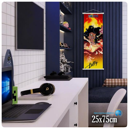 Poster De Tela Luffy Gear 4 | One Piece