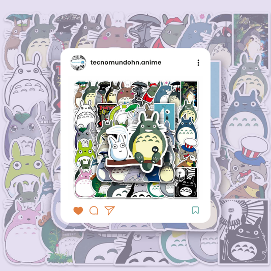 Paquete Calcomanías Mi Vecino Totoro