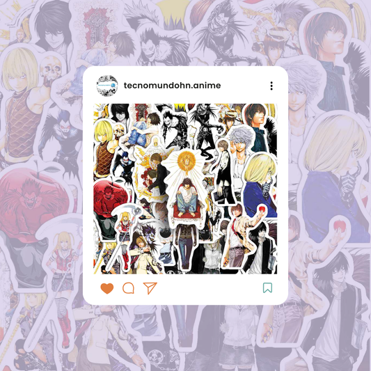 Paquete Calcomanías Death Note