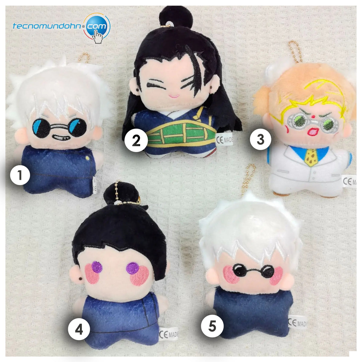 Llaveros Peluches Jujutsu Kaisen