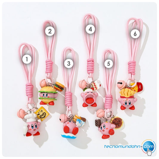Llaveros De Kirby "Kawaii"