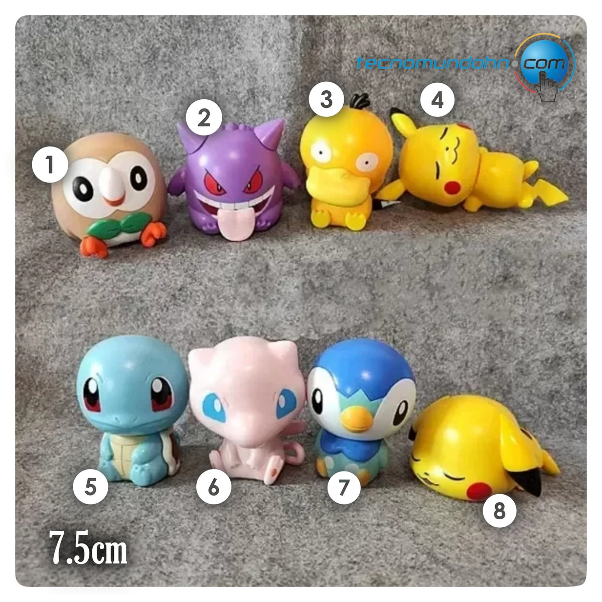 Figuras Coleccionables De Pokémon 7.5Cm