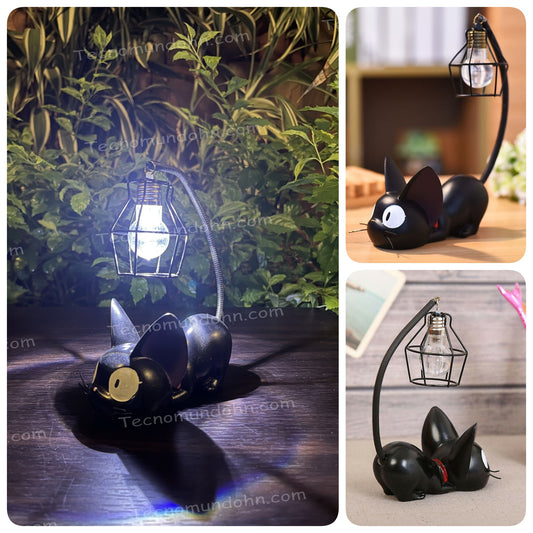 Lámpara De Noche Jiji Cat | Kiki Entregas A Domicilio Studio Ghibli