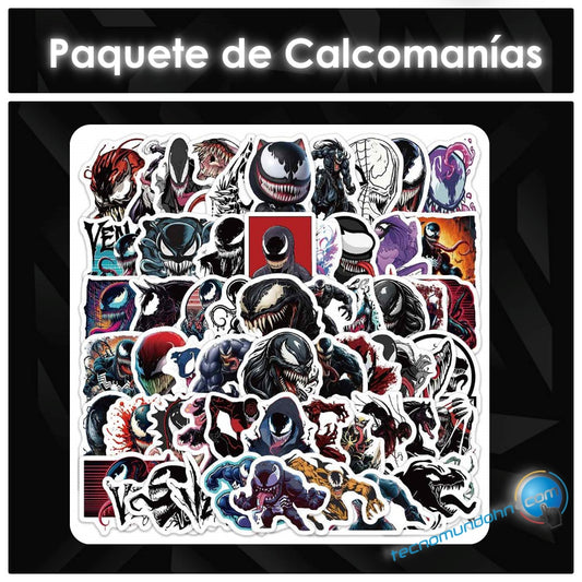 Paquete De Calocmanías Venom