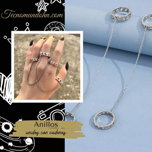 Anillos Unidos Con Cadenas