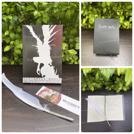 Set De Cuadernos De Death Note (Cuaderno + Bolígrafo)
