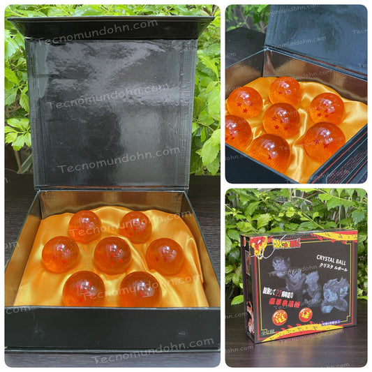 Juego De 7 Dragon Balls (4,3 Cm)