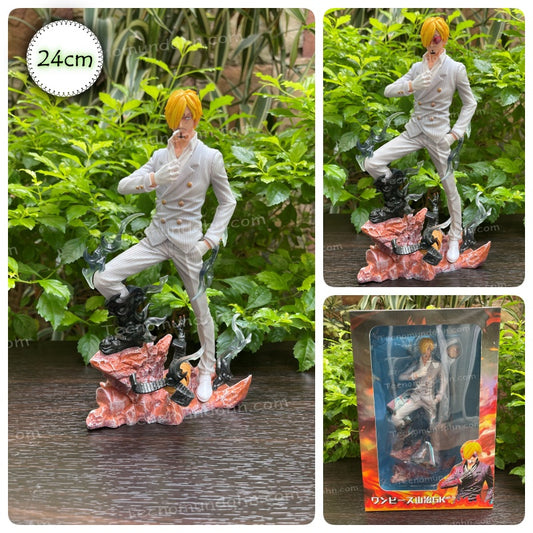 Figura De One Piece Lx Sanji (2 Caras)