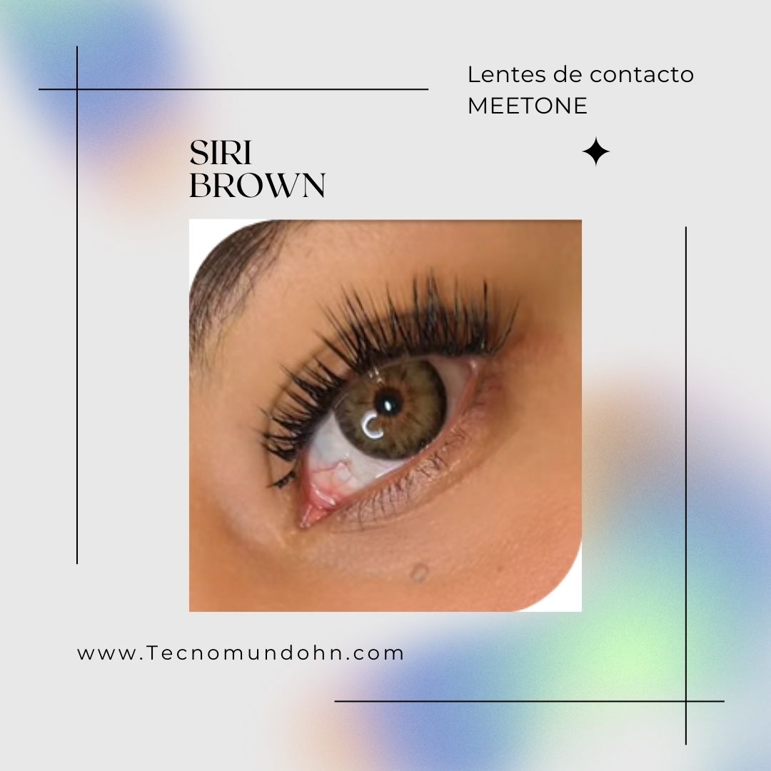 Lente De Contacto Siri Brown