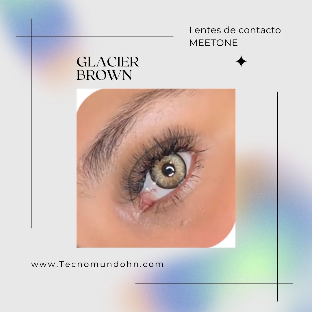 Lente De Contacto Glacier Brown