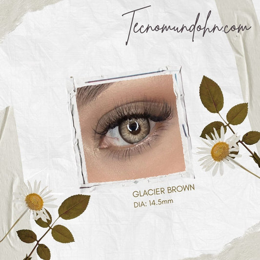 Lente De Contacto Glacier Brown
