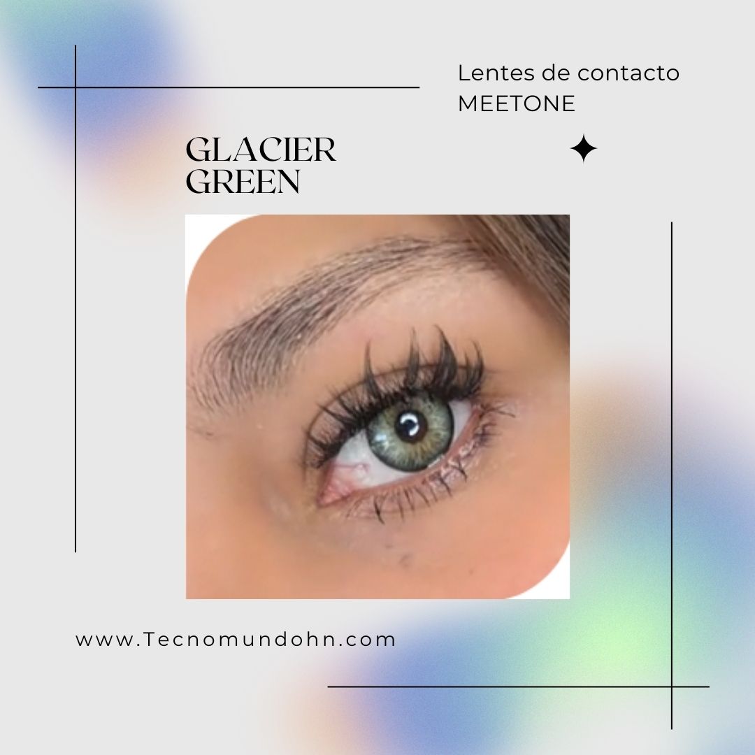 Lente De Contacto Glacier Green