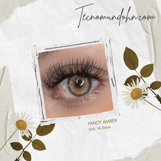 Lente De Contacto Fancy Amber