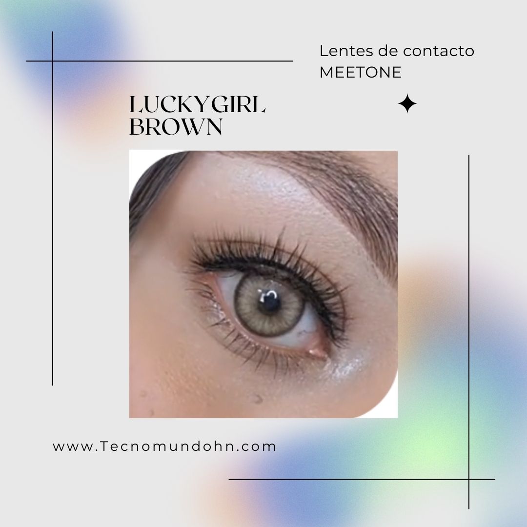 Lente De Contacto Luckygirl Brown
