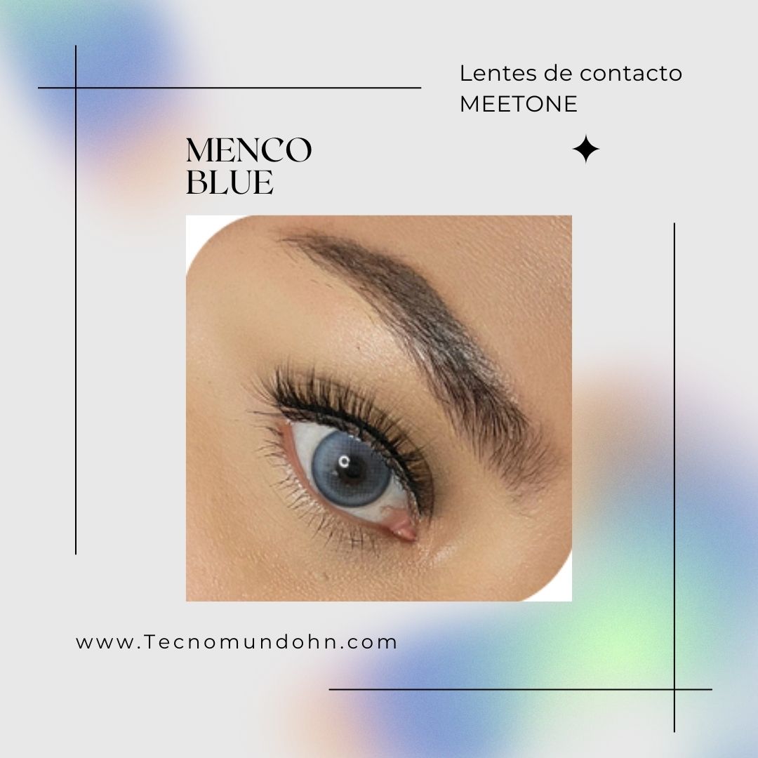 Lente De Contacto Menco Blue