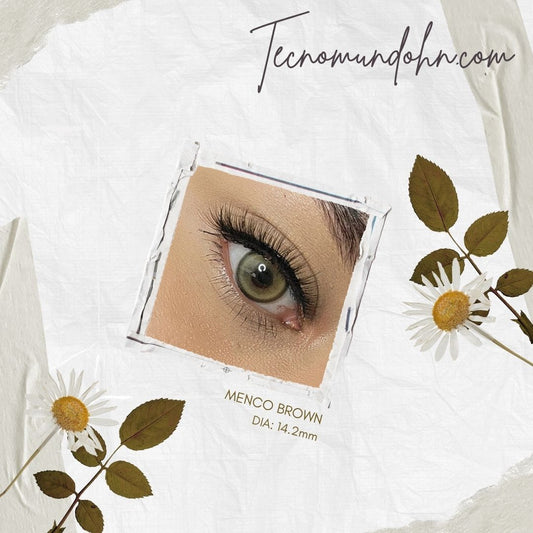 Lente De Contacto Menco Brown