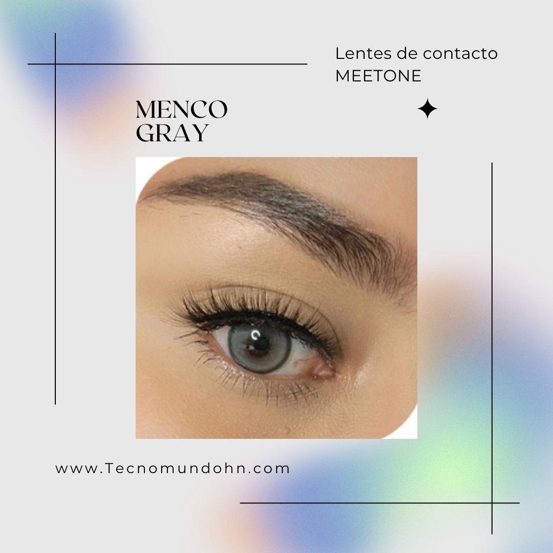 Lente De Contacto Menco Gray