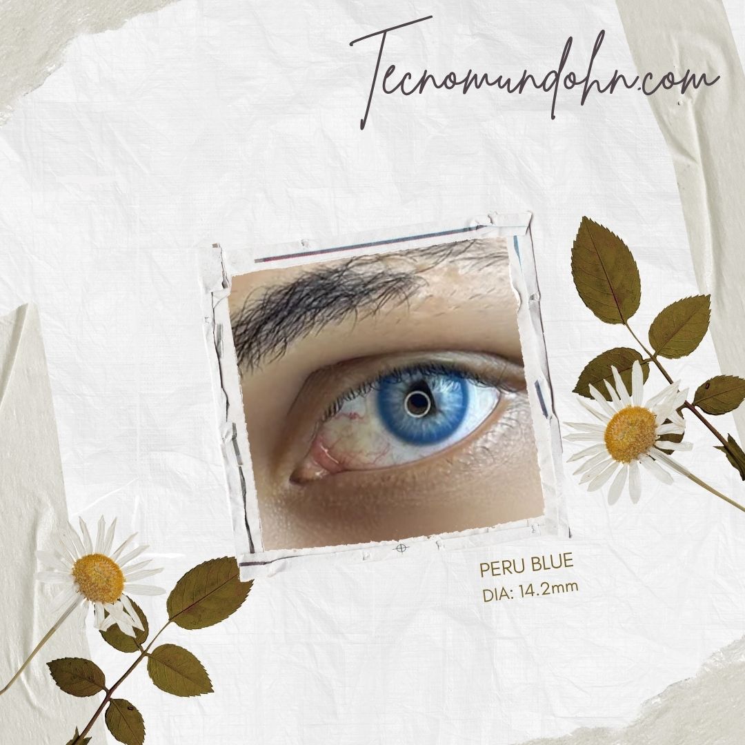 Lente De Contacto Peru Blue