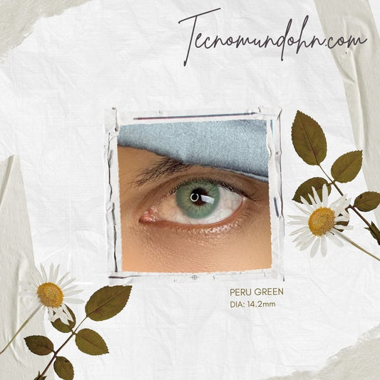 Lente De Contacto Peru Green