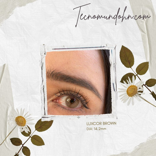Lente De Contacto Luxcor Brown