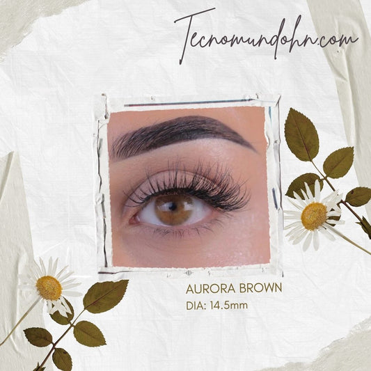 Lente De Contacto Aurora Brown