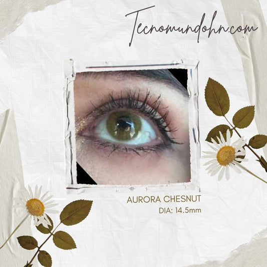 Lente De Contacto Aurora Chestnut