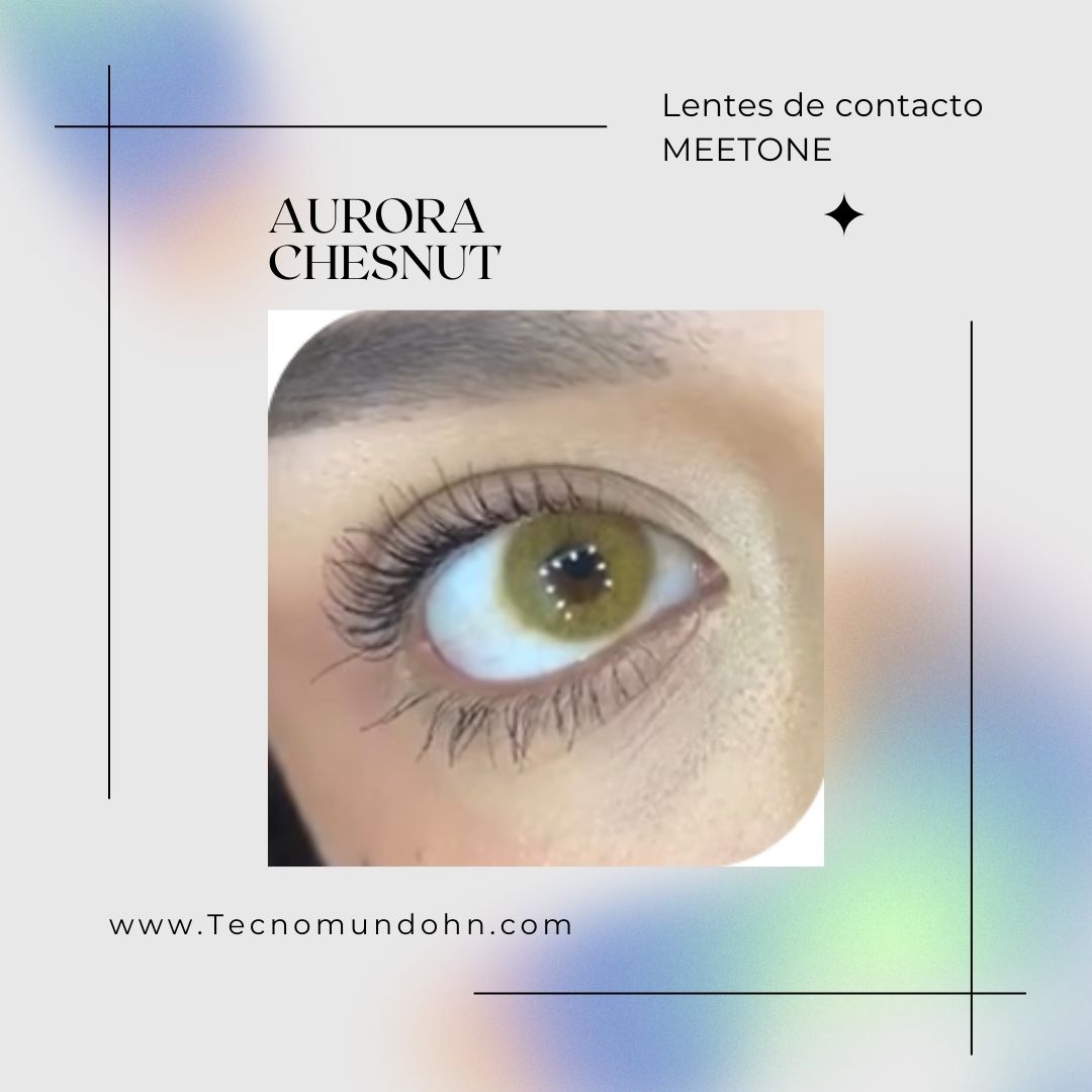Lente De Contacto Aurora Chestnut
