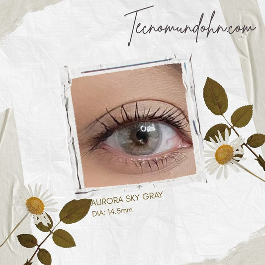 Lente De Contacto Aurora Sky Gray